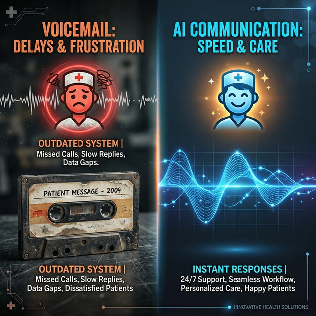 Voicemail vs AI Response Comparison