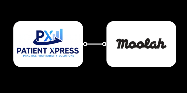 Moolah integration with PatientXpress for dental payment automation